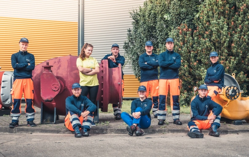 Gruppenfoto der neuen Azubis