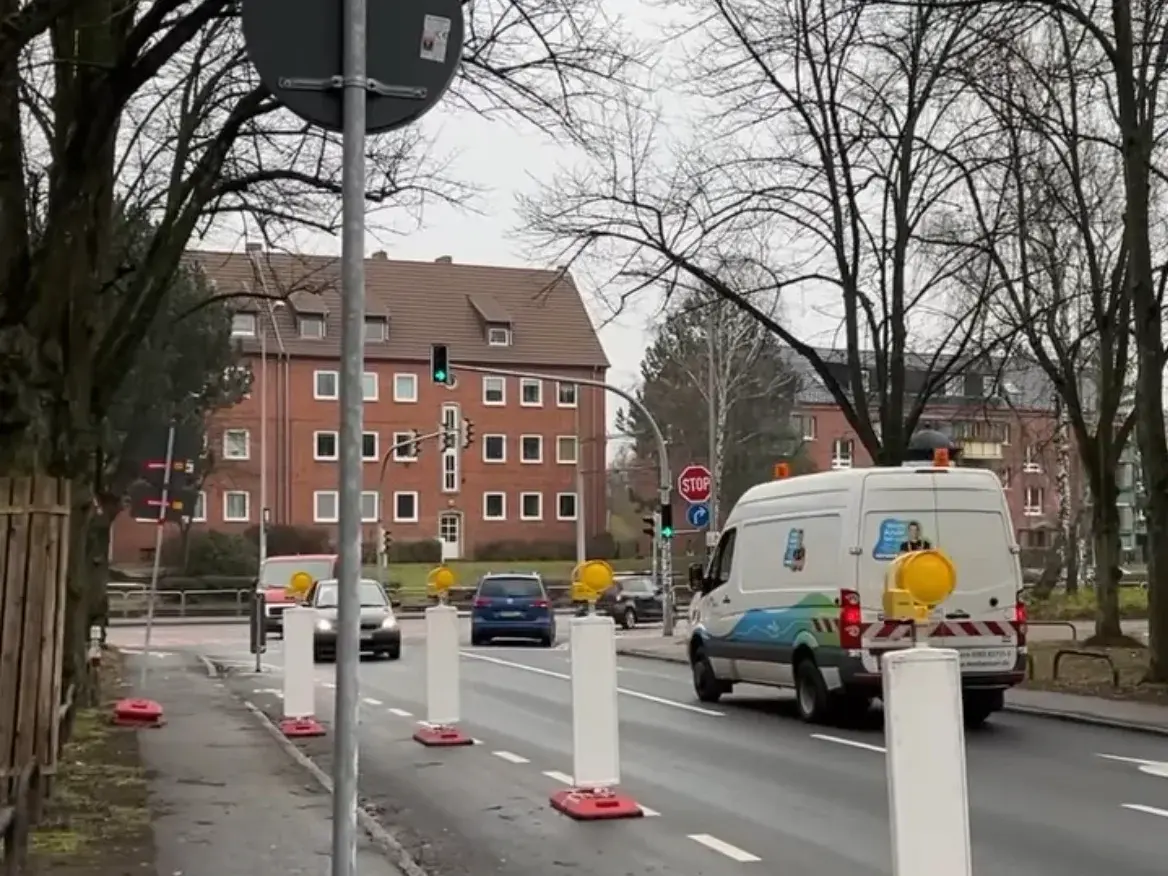 Baustelle Tschaikowskistraße