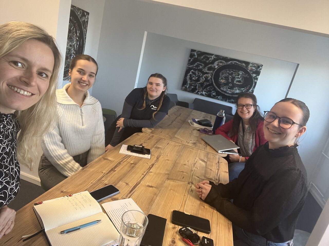 Selfie von Azubi-Marketinggruppe