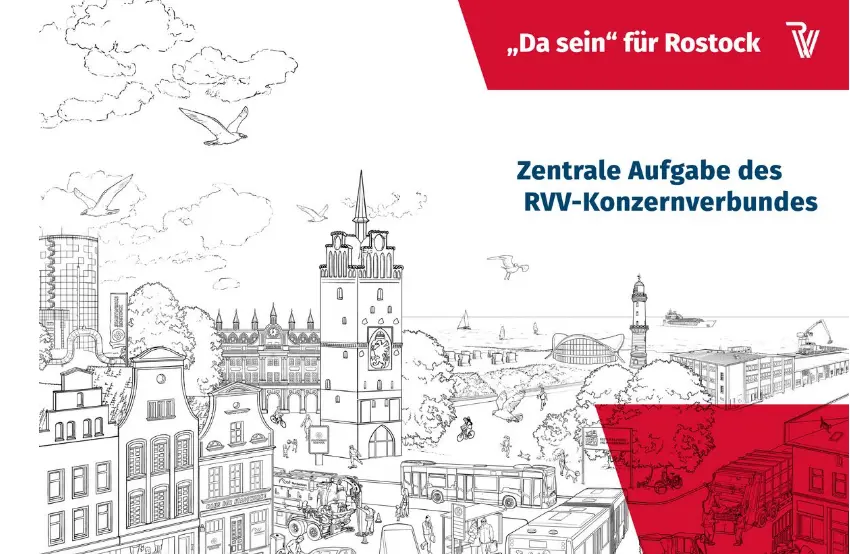 Titelbild "Zentrale Aufgabe des RVV-Konzernverbundes"