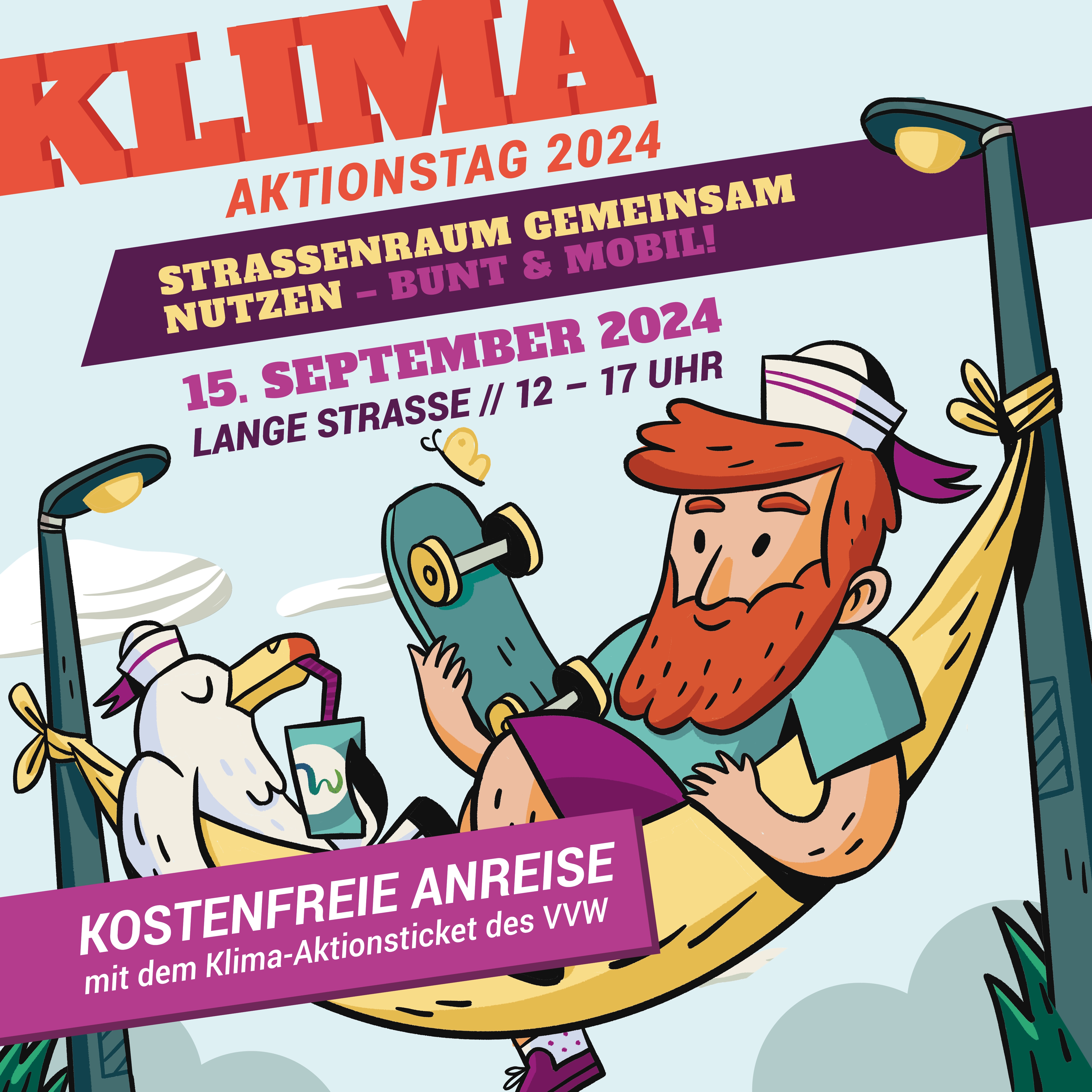 Plakat Klimaaktionstag 2024